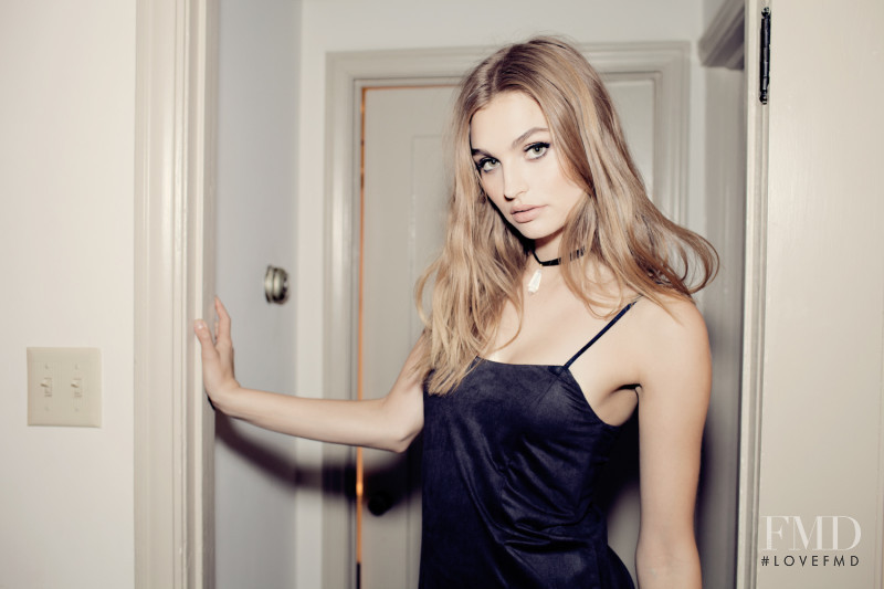 Roosmarijn de Kok featured in  the Planet Blue Night Fever advertisement for Holiday 2015