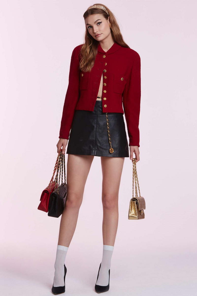 Roosmarijn de Kok featured in  the Nasty Gal catalogue for Winter 2015