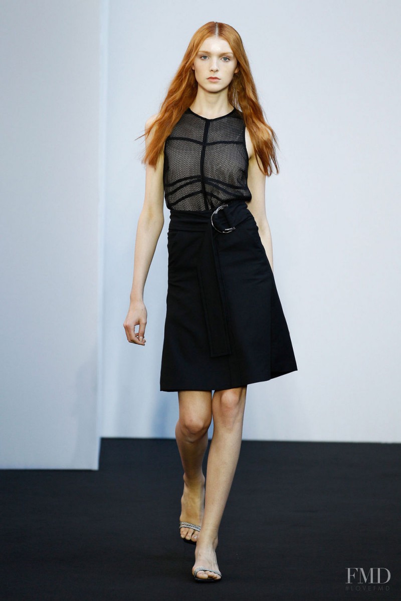 Jada Joyce featured in  the Dorothee Schumacher fashion show for Spring/Summer 2015