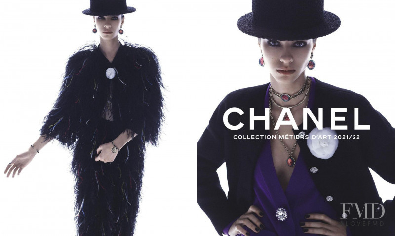 Chanel advertisement for Pre-Fall 2022