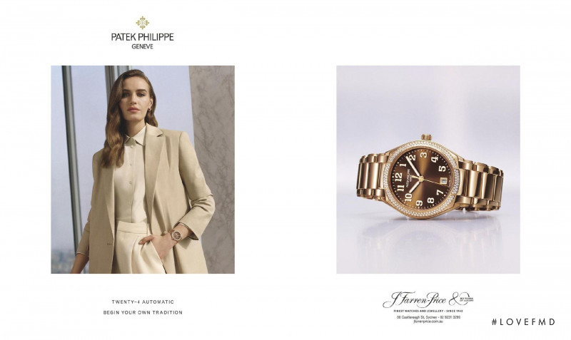 Patek Philippe advertisement for Autumn/Winter 2022