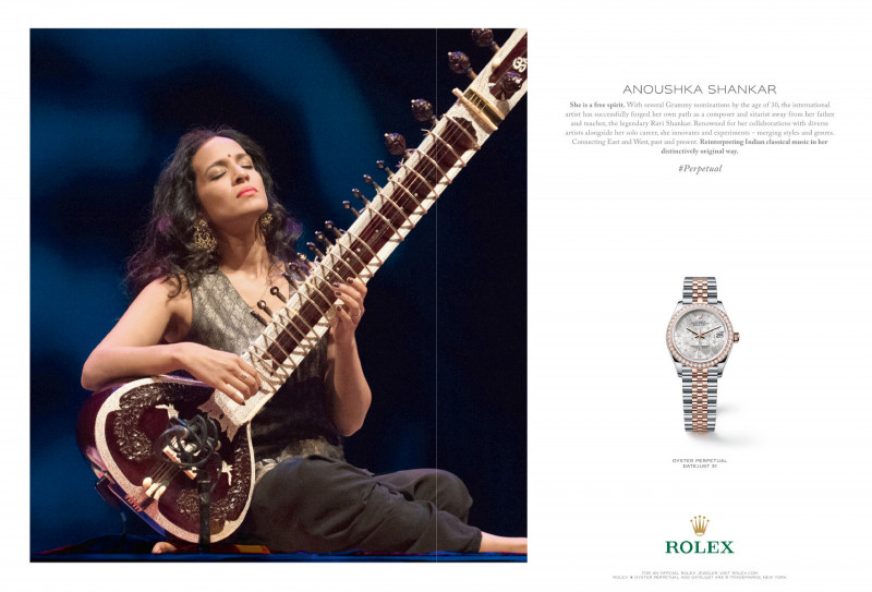 Rolex advertisement for Autumn/Winter 2022