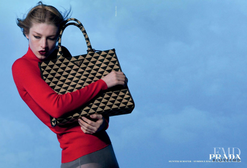 Prada advertisement for Pre-Fall 2022