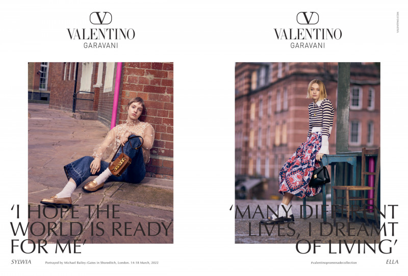 Valentino Garavani advertisement for Pre-Fall 2022