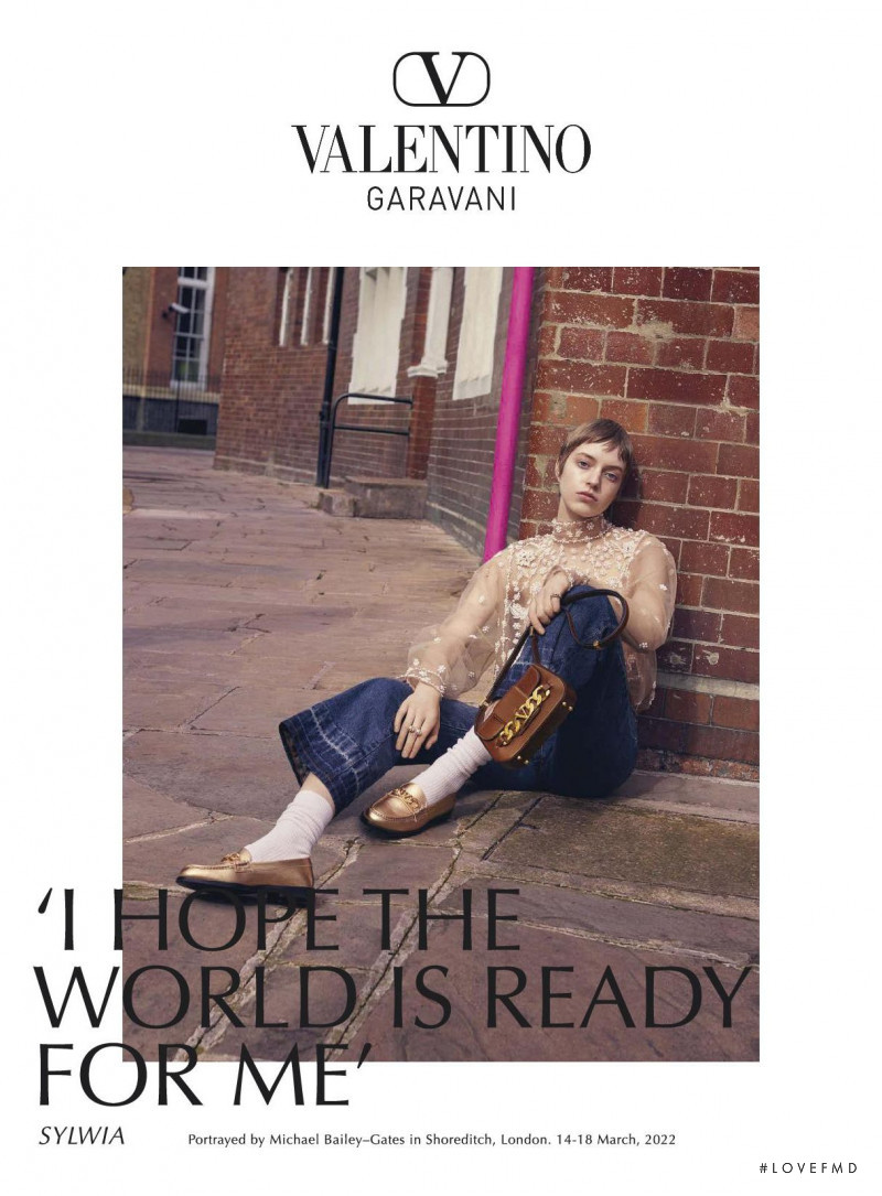 Valentino Garavani advertisement for Pre-Fall 2022