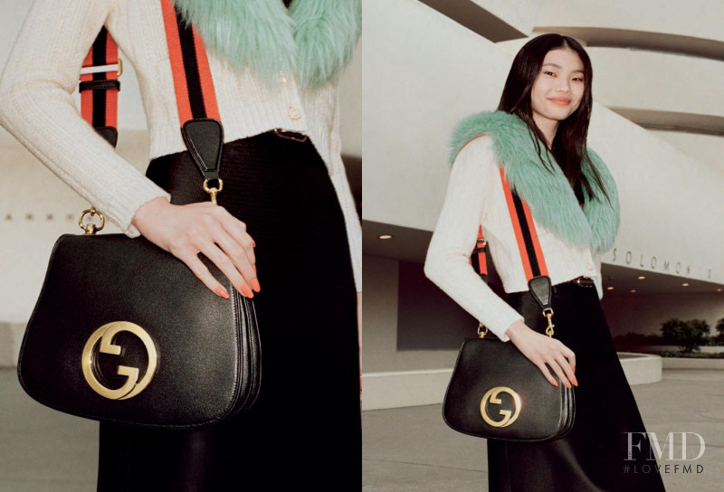 Gucci Blondie Bag advertisement for Pre-Fall 2022