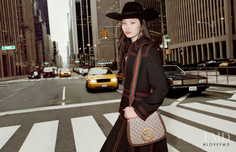 Gucci Blondie Bag advertisement for Pre-Fall 2022