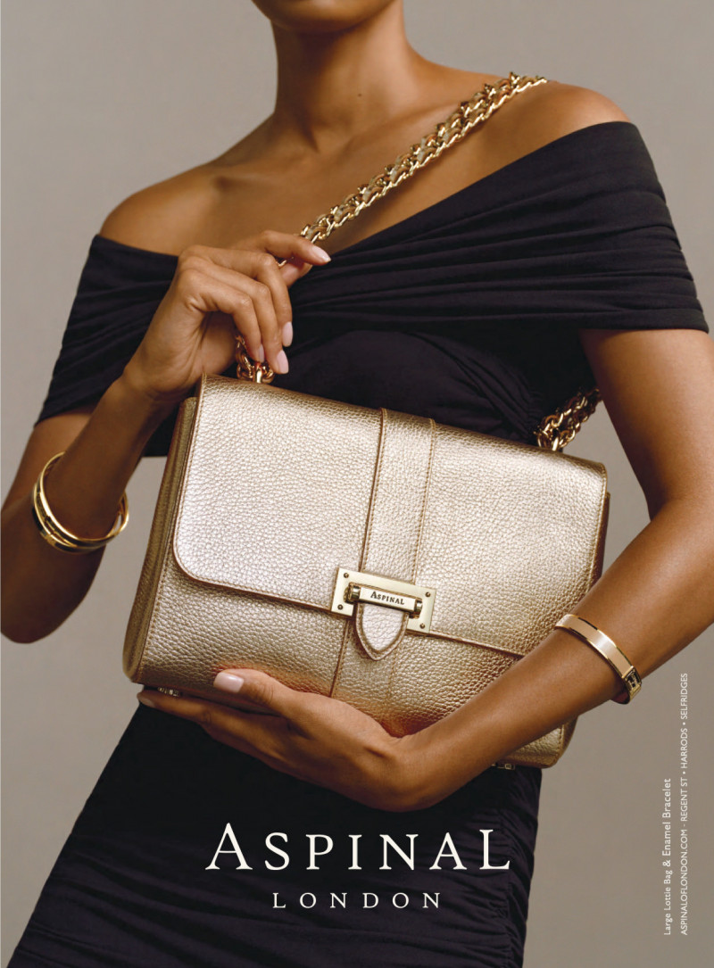 Aspinal of London advertisement for Autumn/Winter 2022