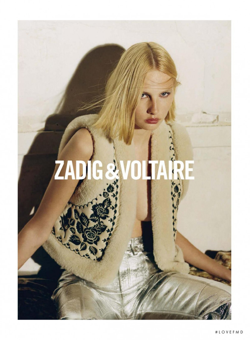 Zadig & Voltaire advertisement for Autumn/Winter 2022