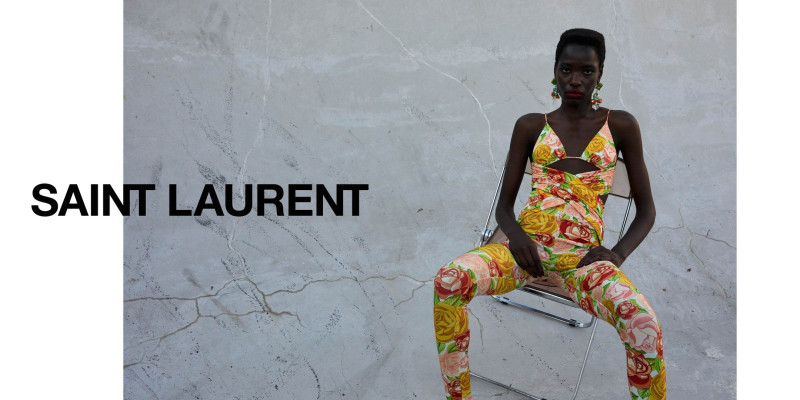 Saint Laurent advertisement for Summer 2022