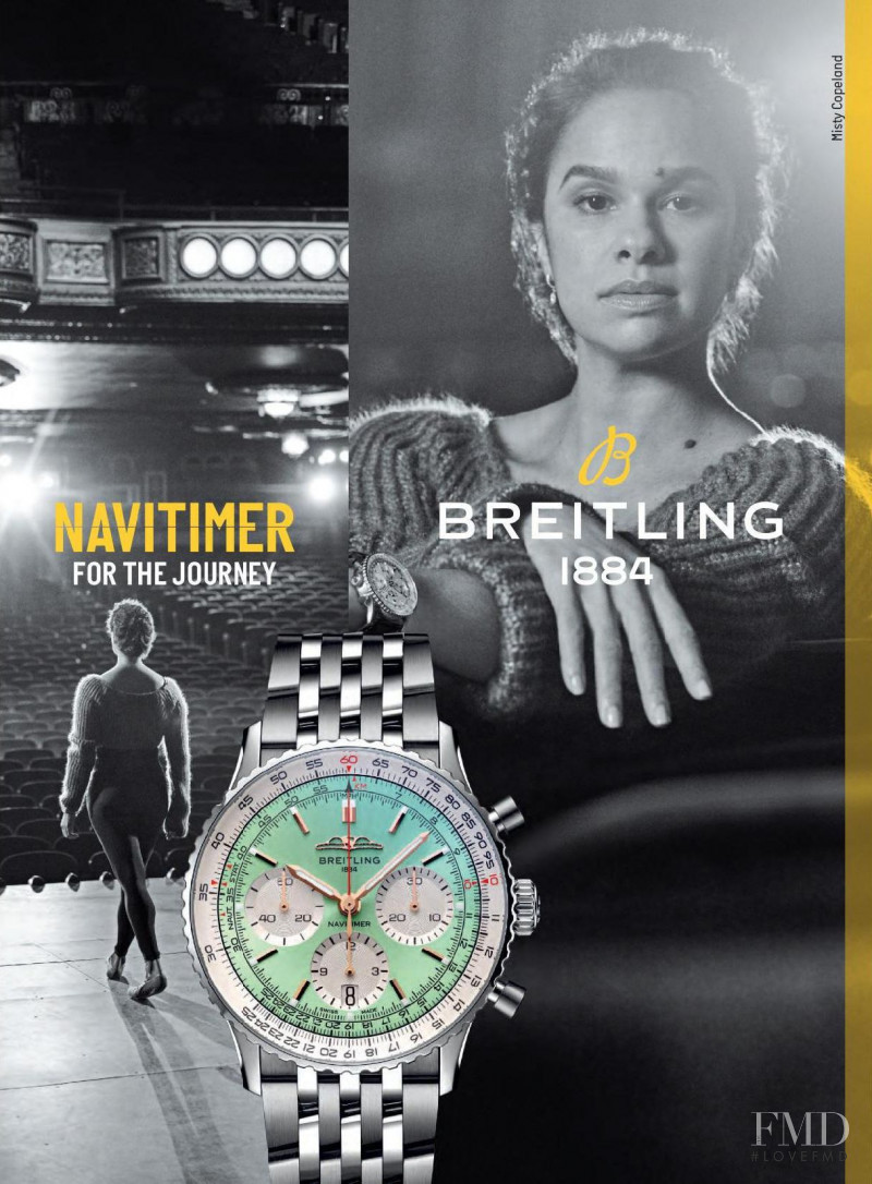 Breitling advertisement for Autumn/Winter 2022