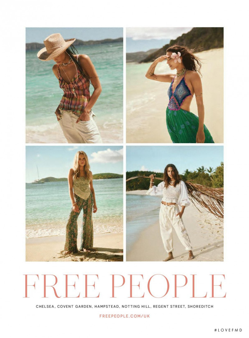 Free People advertisement for Autumn/Winter 2022