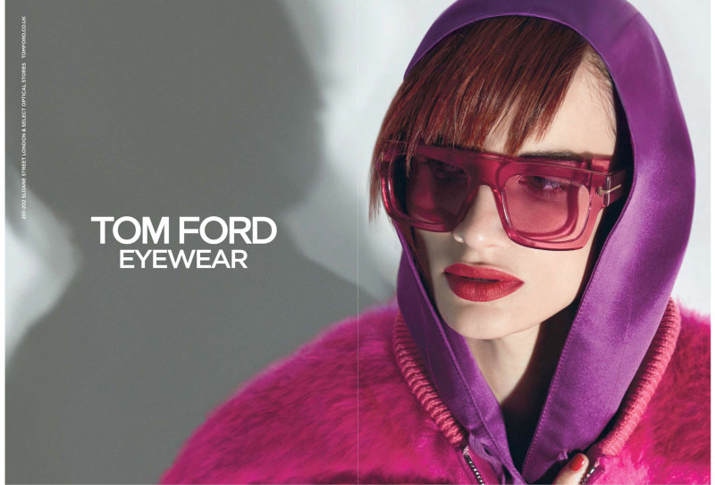 Tom Ford Eyewear advertisement for Autumn/Winter 2022