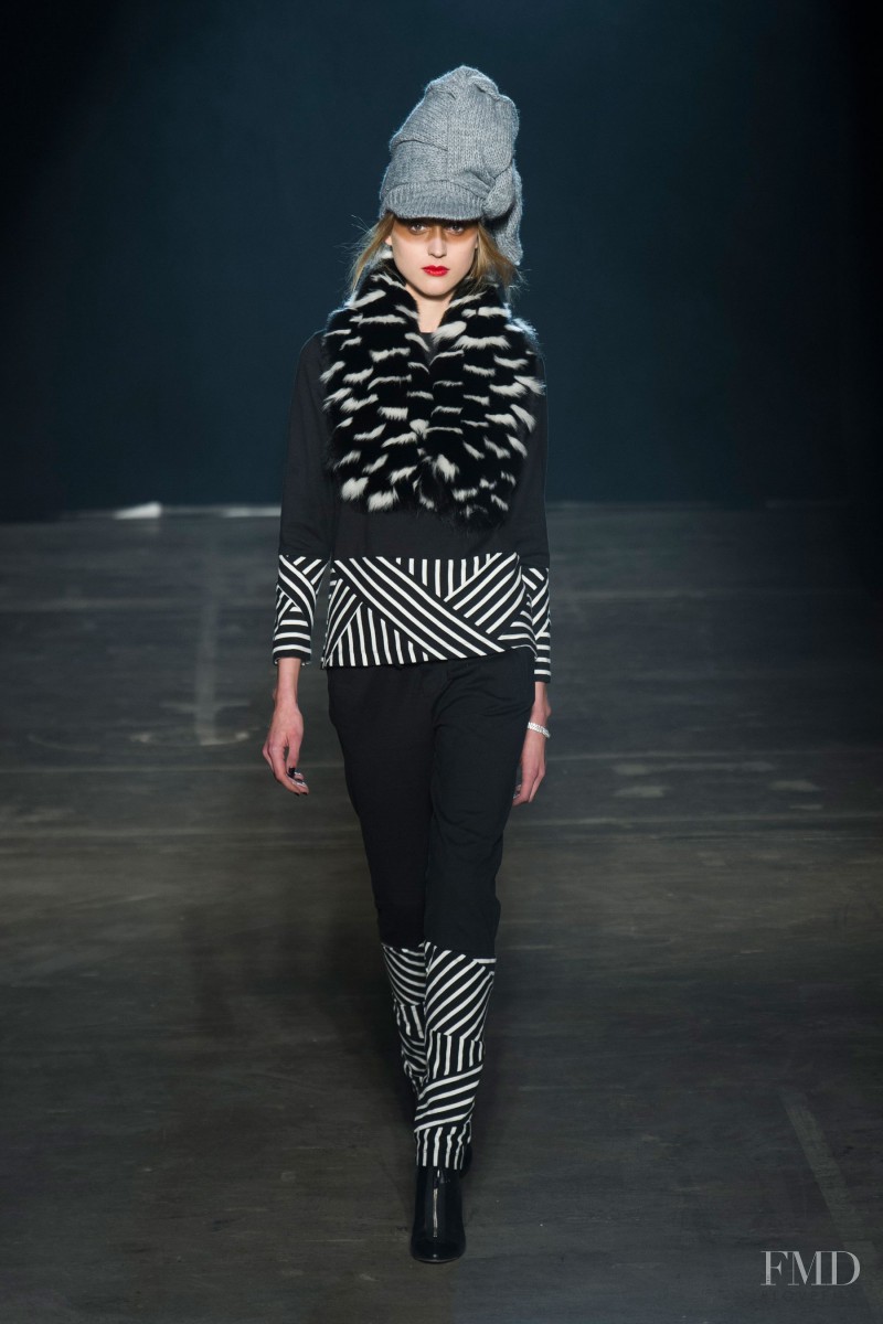 Tabea Weyrauch featured in  the Boy by Band Of Outsiders fashion show for Autumn/Winter 2013