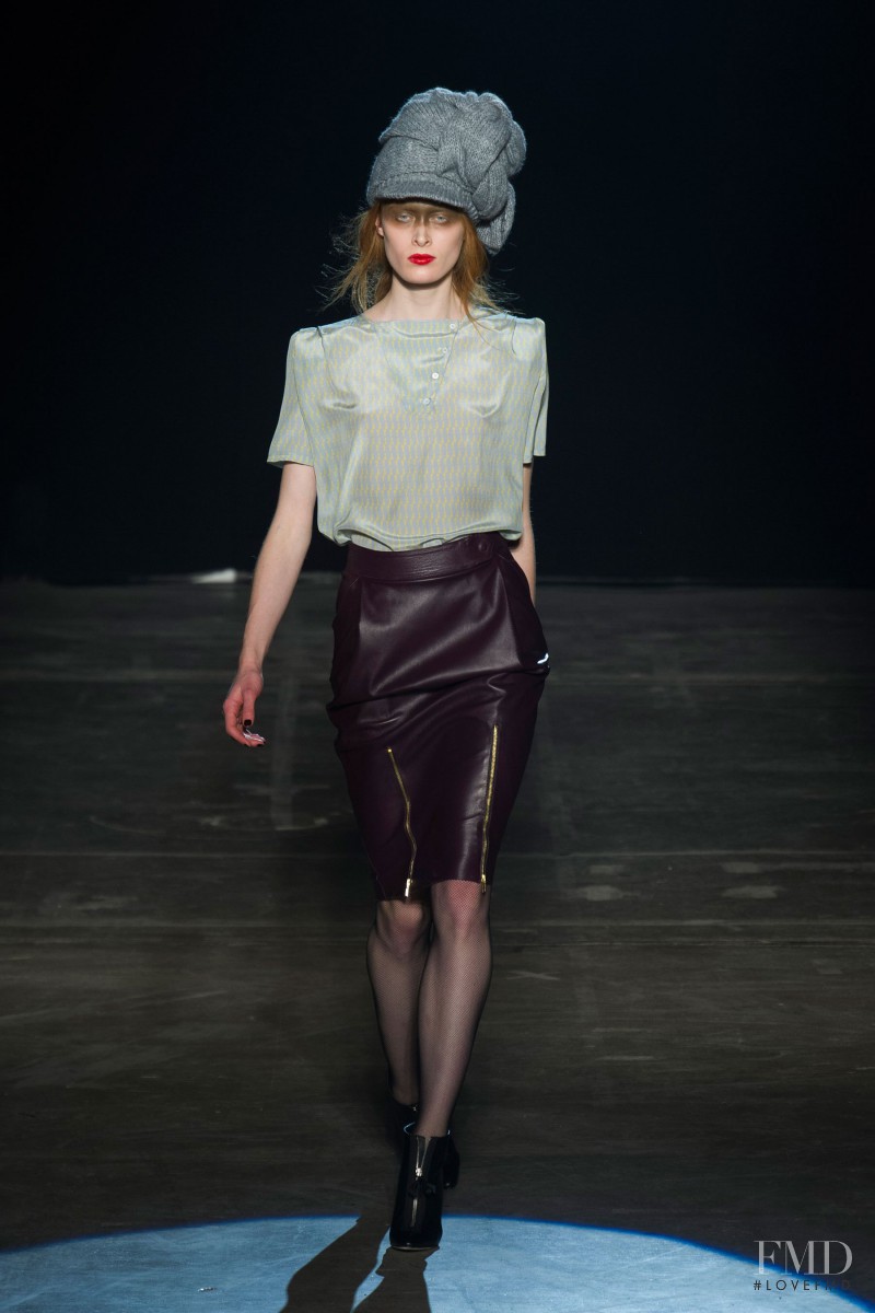 Ilva Hetmann featured in  the Boy by Band Of Outsiders fashion show for Autumn/Winter 2013