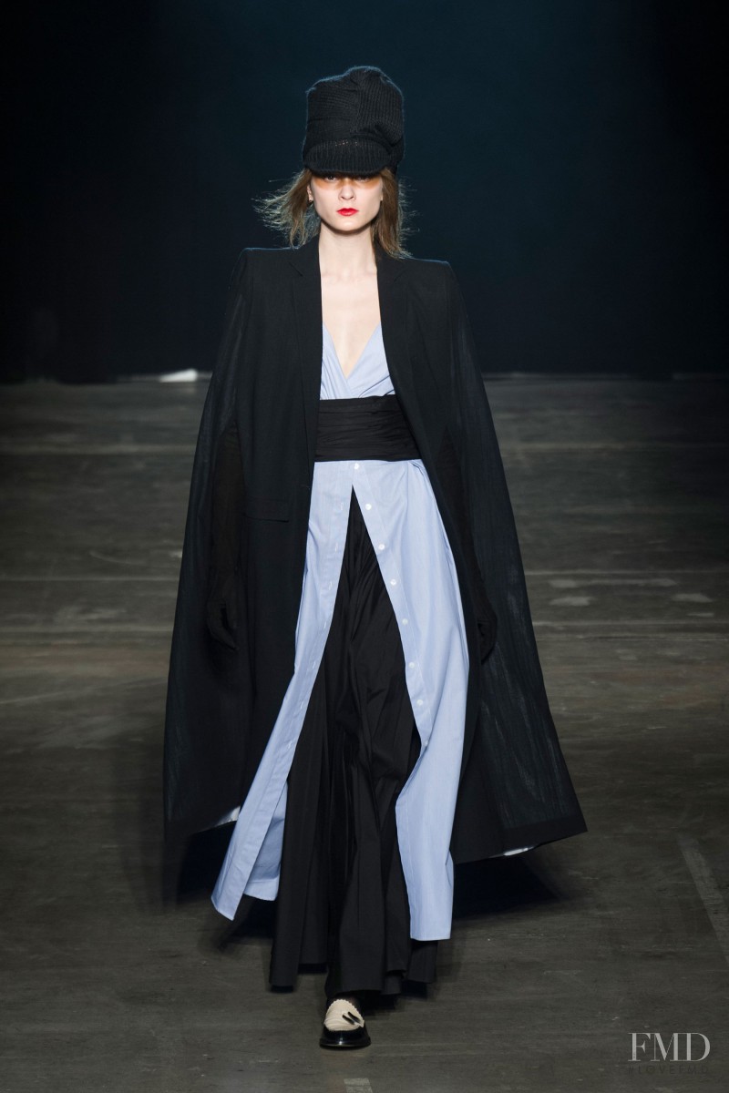 Irina Kulikova featured in  the Boy by Band Of Outsiders fashion show for Autumn/Winter 2013