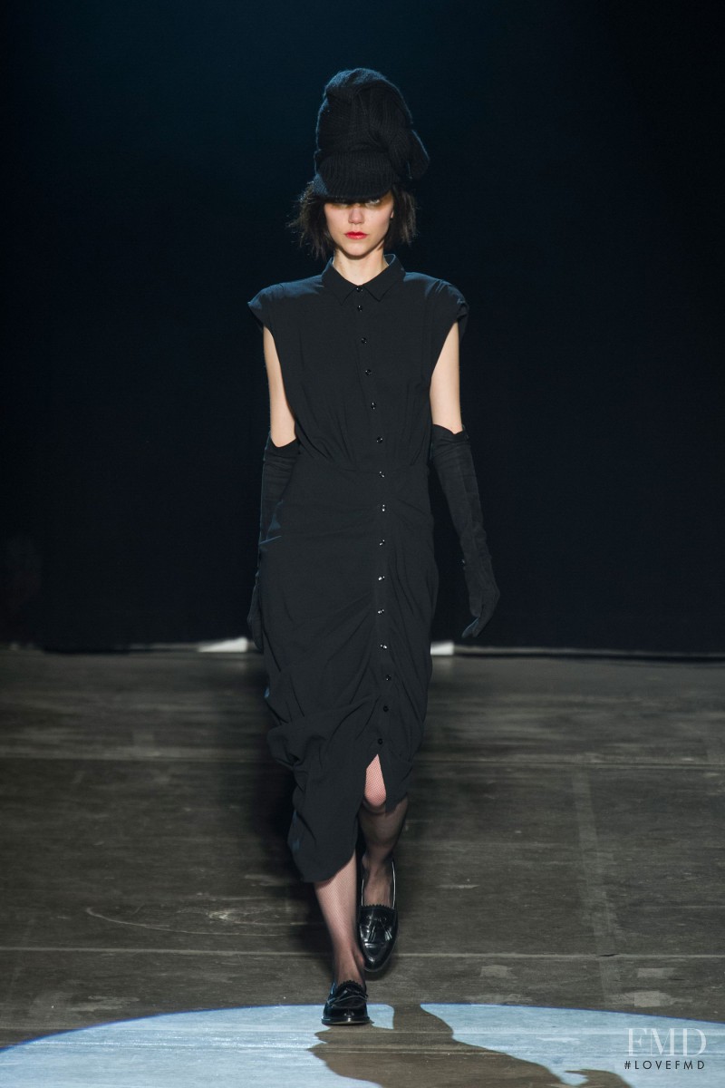 Agnes Nabuurs featured in  the Boy by Band Of Outsiders fashion show for Autumn/Winter 2013