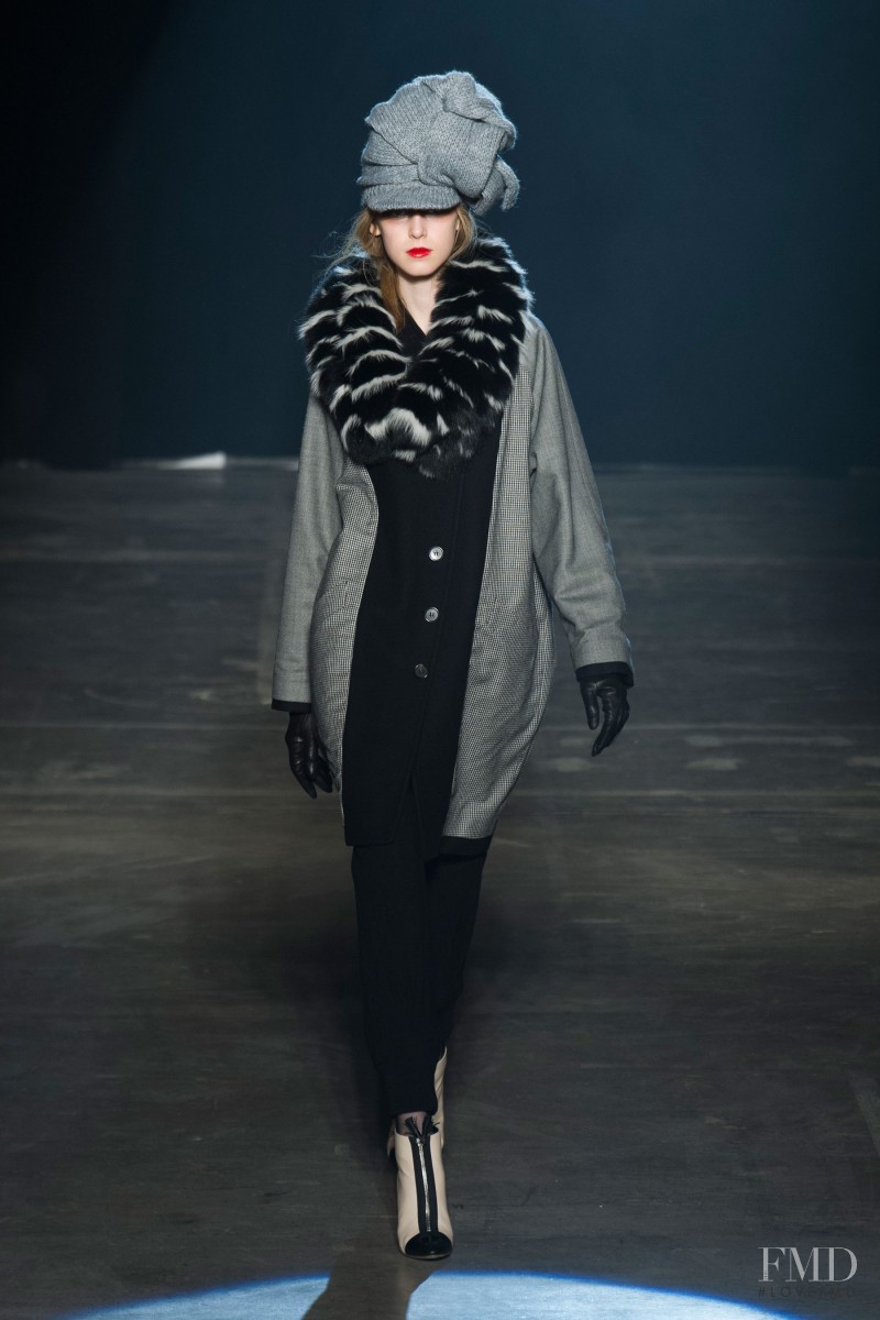 Jemma Baines featured in  the Boy by Band Of Outsiders fashion show for Autumn/Winter 2013