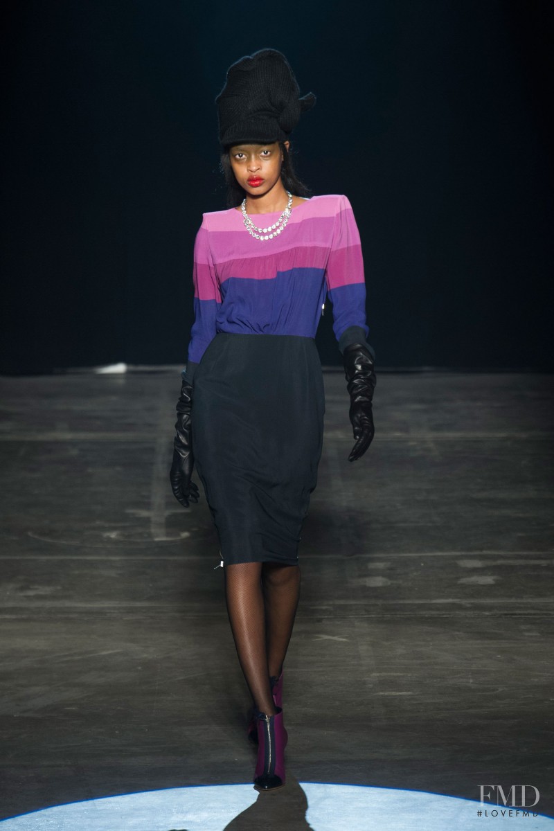 Marihenny Rivera Pasible featured in  the Boy by Band Of Outsiders fashion show for Autumn/Winter 2013