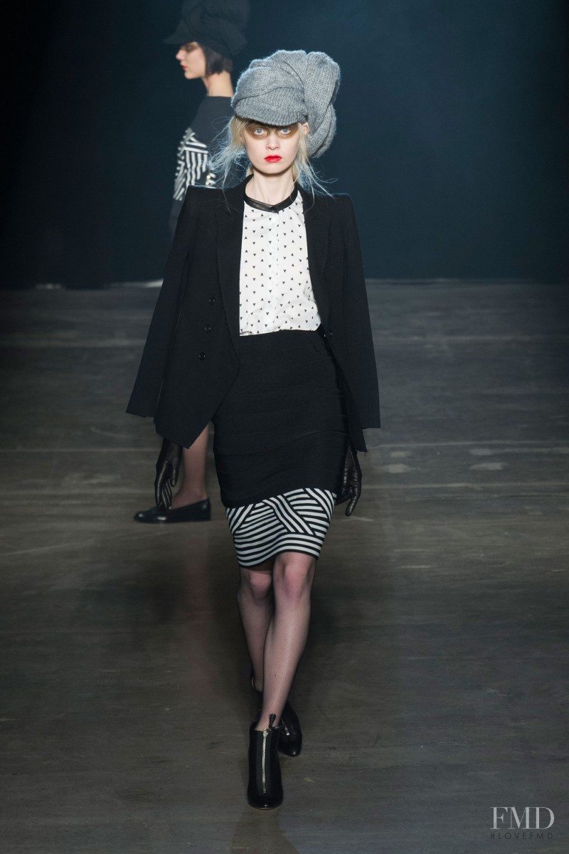Steffi Soede featured in  the Boy by Band Of Outsiders fashion show for Autumn/Winter 2013