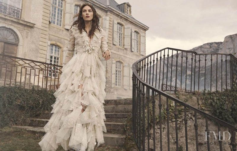 Beauise Ferwerda Bagmeyer featured in  the Zimmermann advertisement for Fall 2022
