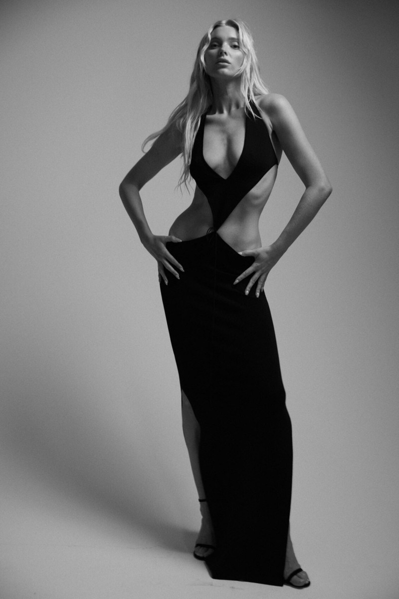 Elsa Hosk featured in  the Aya Muse advertisement for Resort 2023