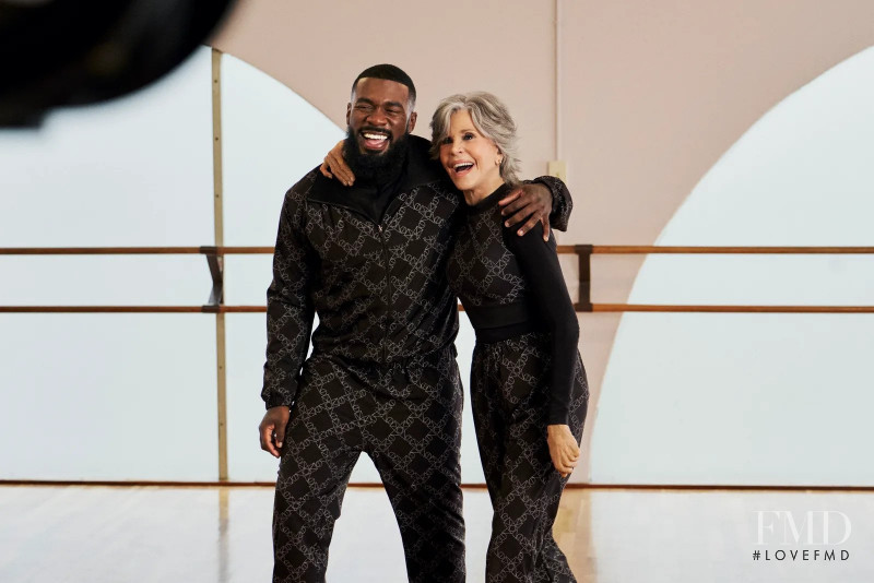 H&M H&M Move Collection featuring Jane Fonda advertisement for Summer 2022