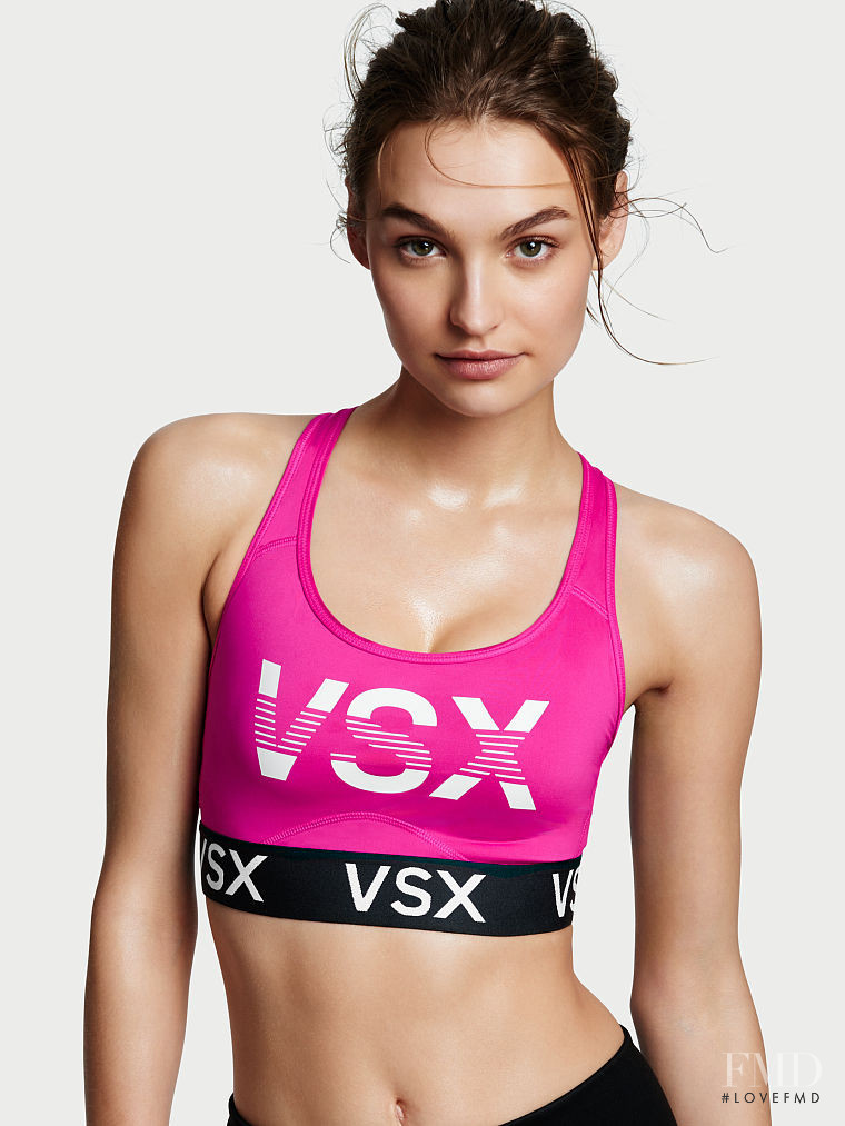 Roosmarijn de Kok featured in  the Victoria\'s Secret VSX catalogue for Spring/Summer 2016