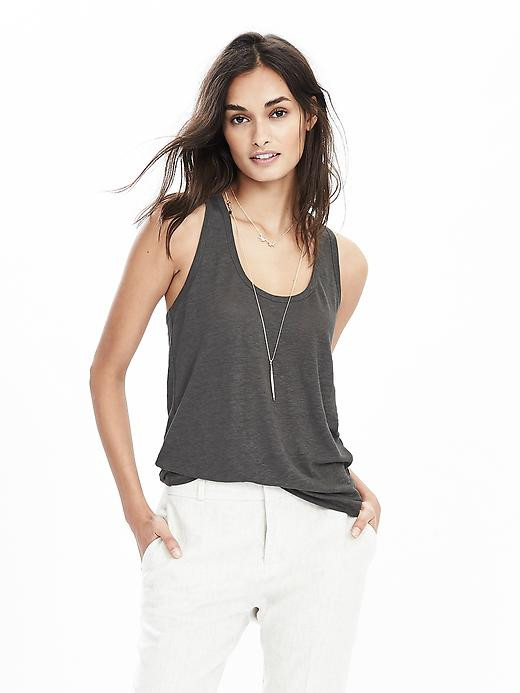 Gizele Oliveira featured in  the Banana Republic catalogue for Summer 2016