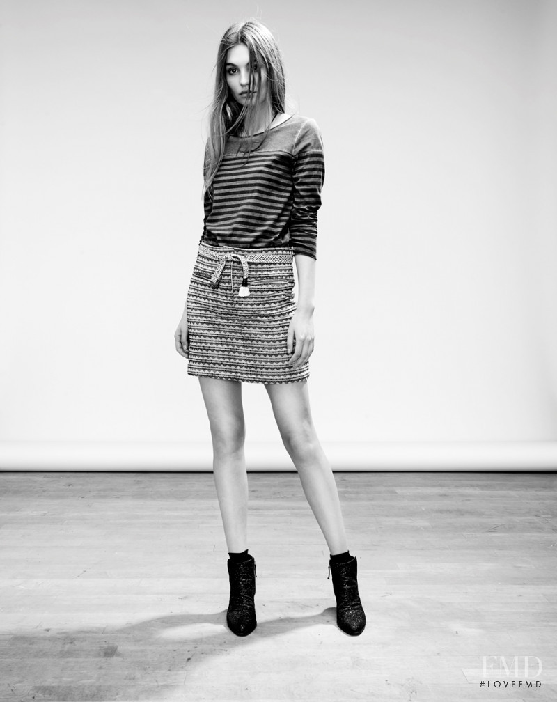 Roosmarijn de Kok featured in  the MKT Studio lookbook for Spring/Summer 2015