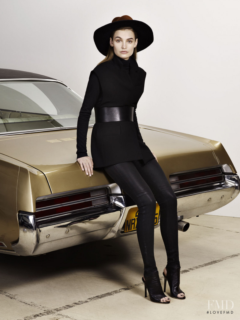 Roosmarijn de Kok featured in  the Hotel Particulier advertisement for Autumn/Winter 2015