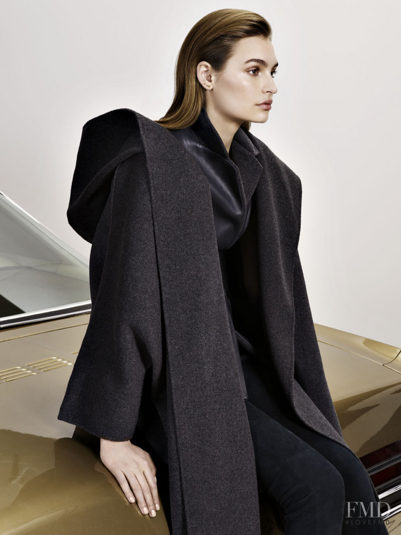 Roosmarijn de Kok featured in  the Hotel Particulier advertisement for Autumn/Winter 2015