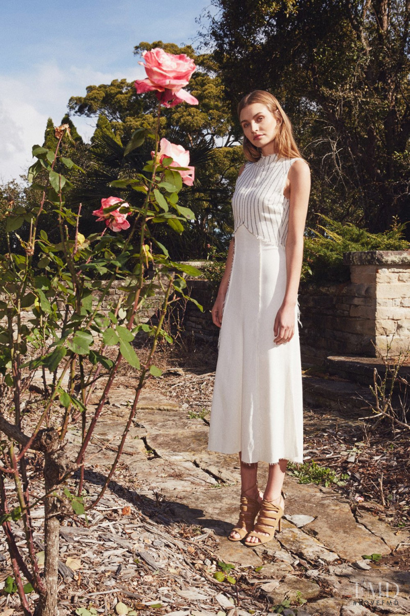 Roosmarijn de Kok featured in  the DEPT advertisement for Spring 2015