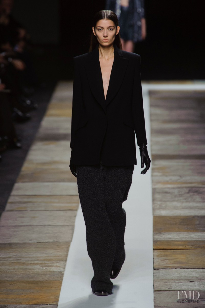Muriel Beal featured in  the Olivier Theyskens fashion show for Autumn/Winter 2013