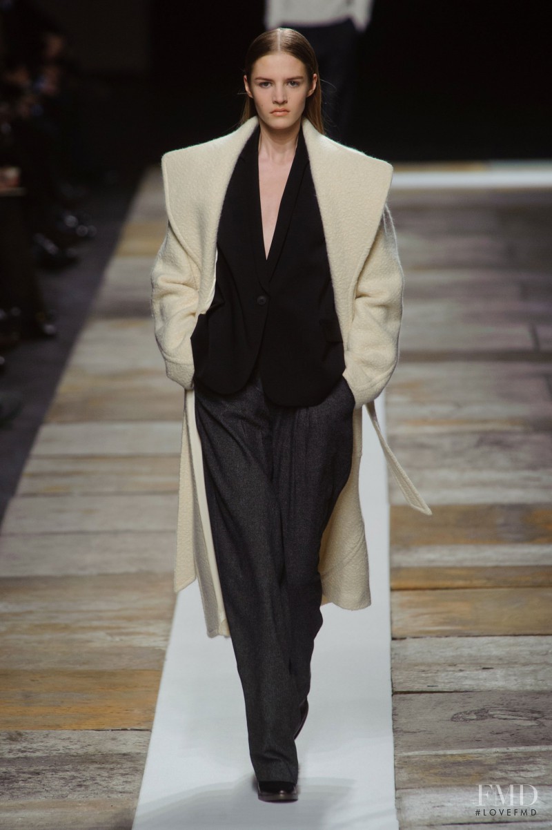 Asia Piwka featured in  the Olivier Theyskens fashion show for Autumn/Winter 2013