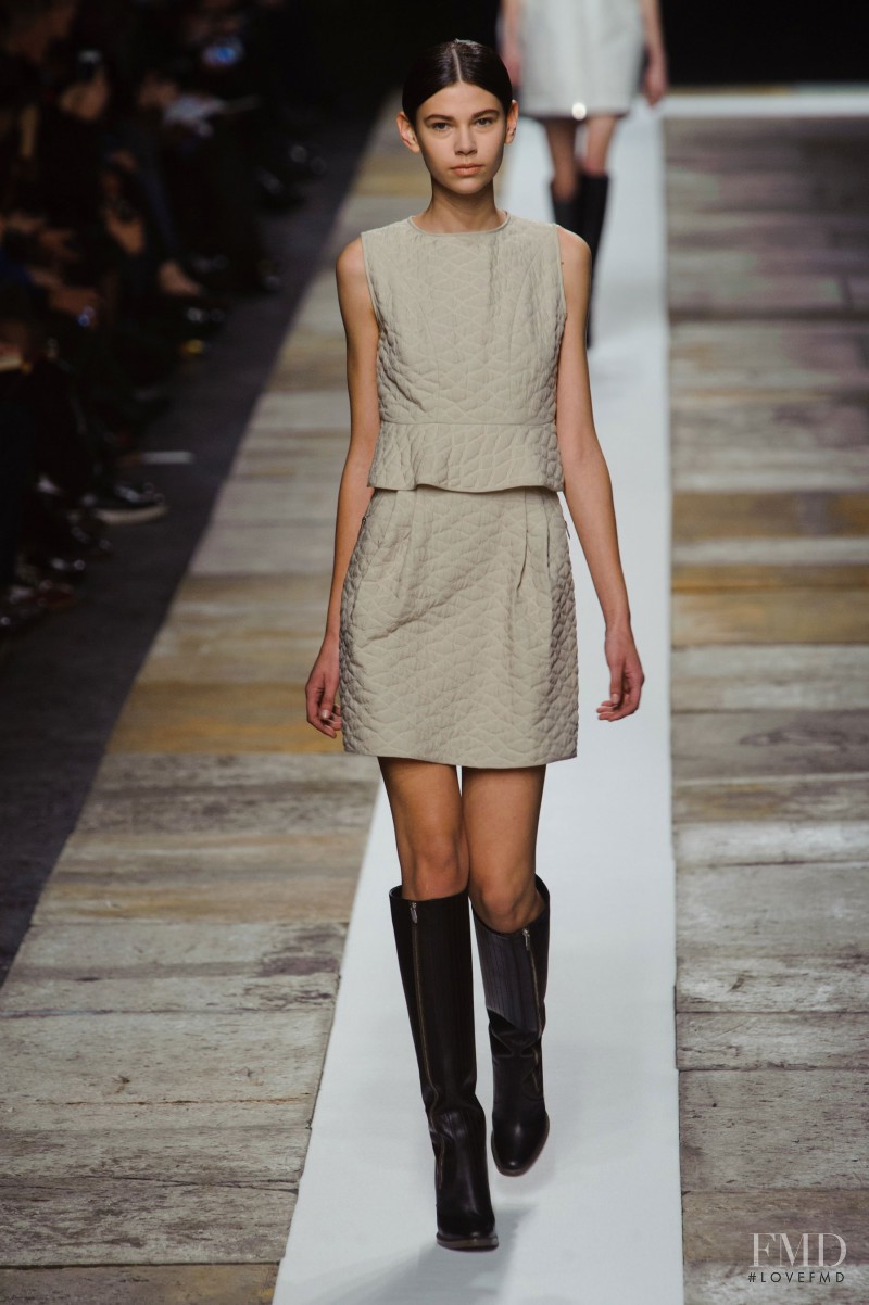 Amra Cerkezovic featured in  the Olivier Theyskens fashion show for Autumn/Winter 2013