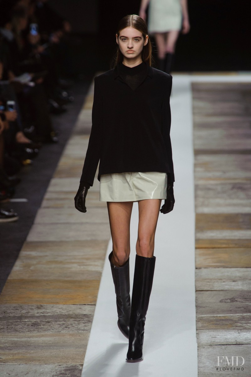 Baylee Soles featured in  the Olivier Theyskens fashion show for Autumn/Winter 2013