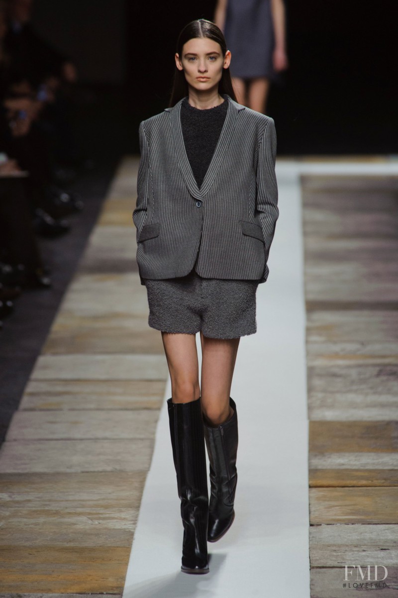 Carolina Thaler featured in  the Olivier Theyskens fashion show for Autumn/Winter 2013