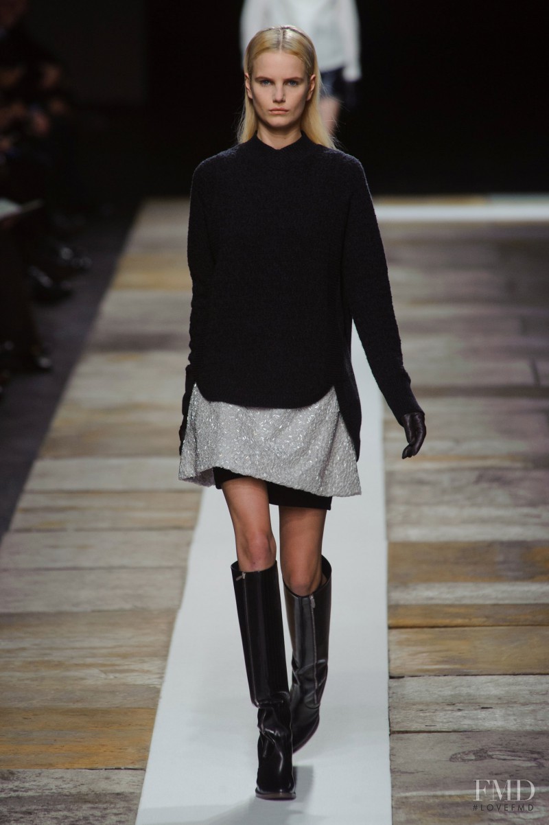 Anmari Botha featured in  the Olivier Theyskens fashion show for Autumn/Winter 2013