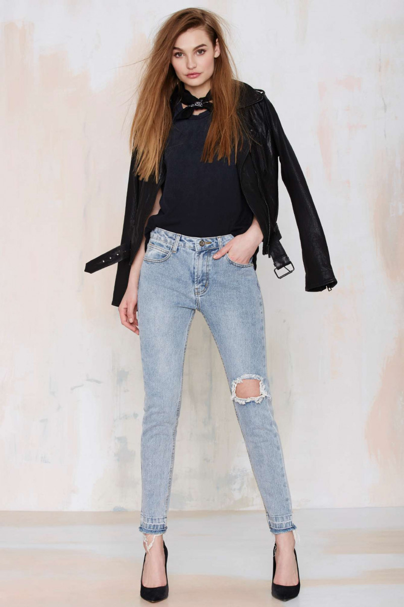 Roosmarijn de Kok featured in  the Nasty Gal catalogue for Spring/Summer 2015