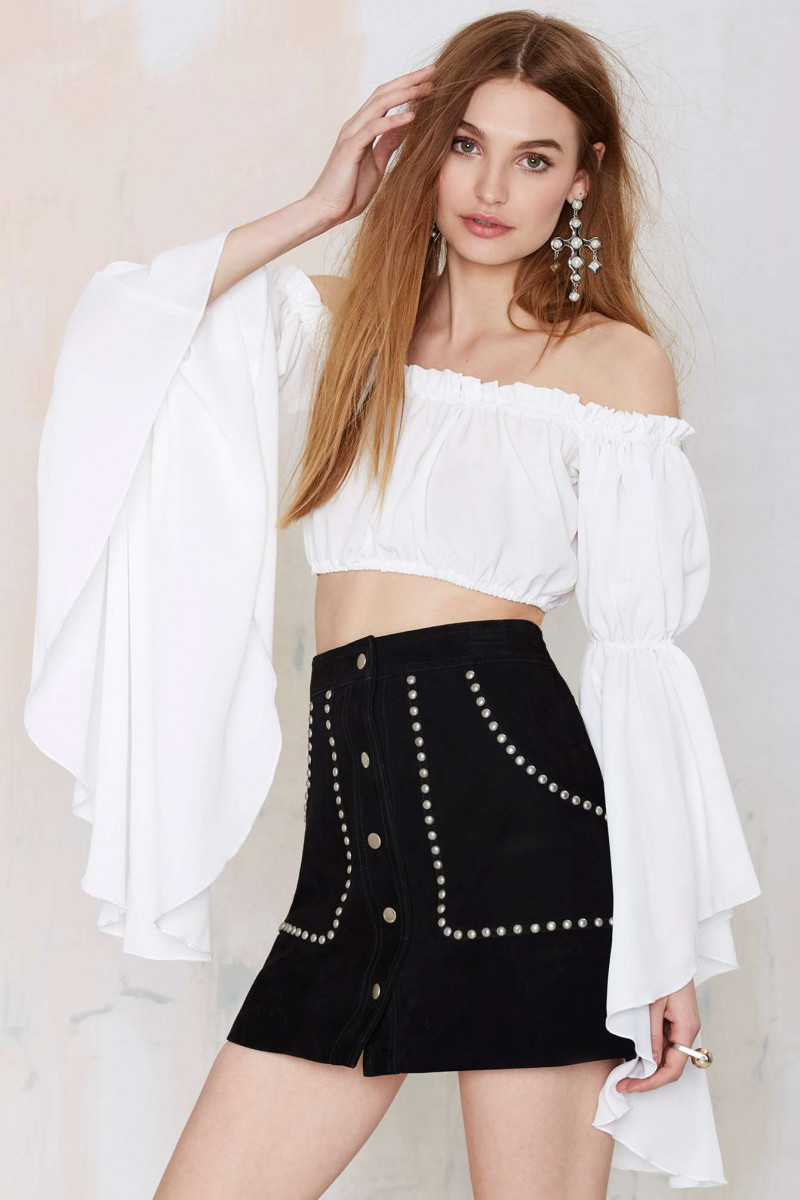 Roosmarijn de Kok featured in  the Nasty Gal catalogue for Spring/Summer 2015