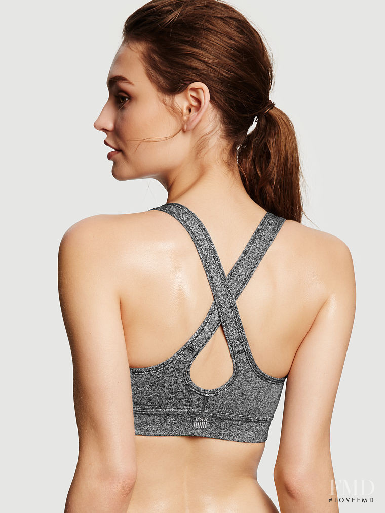 Roosmarijn de Kok featured in  the Victoria\'s Secret VSX catalogue for Spring/Summer 2015