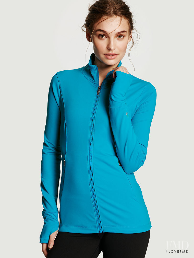 Roosmarijn de Kok featured in  the Victoria\'s Secret VSX catalogue for Spring/Summer 2015