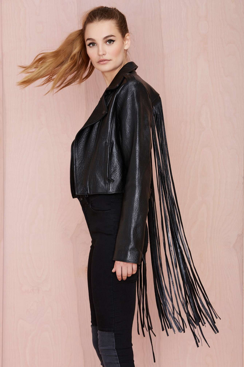 Roosmarijn de Kok featured in  the Nasty Gal catalogue for Winter 2014