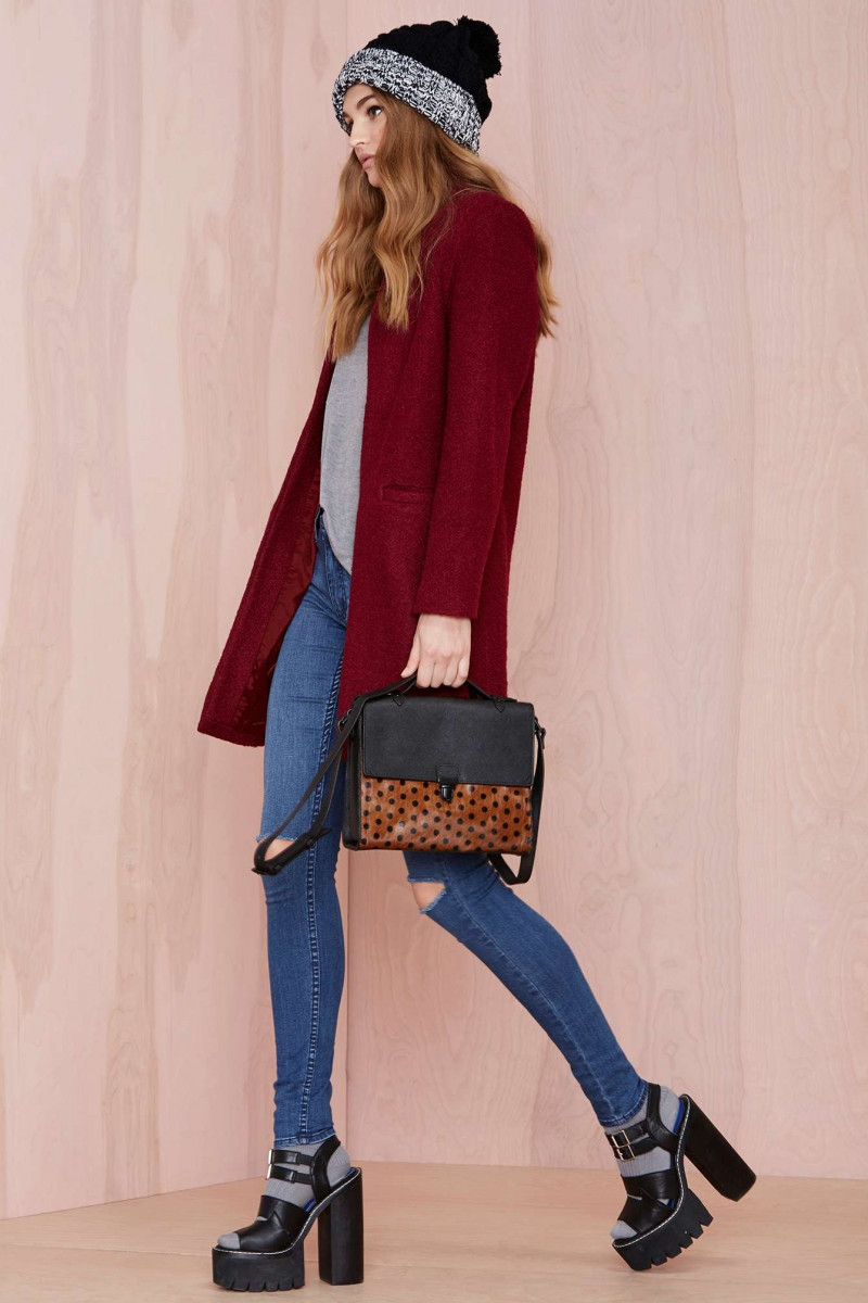 Roosmarijn de Kok featured in  the Nasty Gal catalogue for Winter 2014