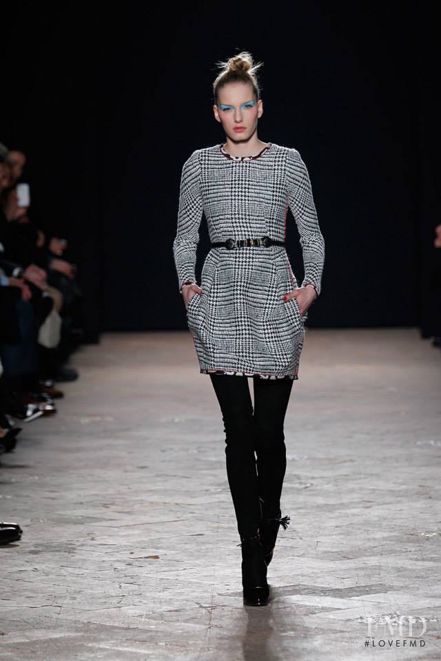 Marique Schimmel featured in  the Aquilano.Rimondi fashion show for Autumn/Winter 2013