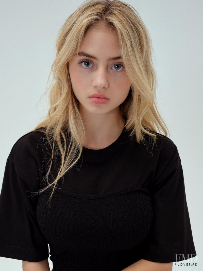 Leni Olumi Klum featured in  the About You catalogue for Autumn/Winter 2021