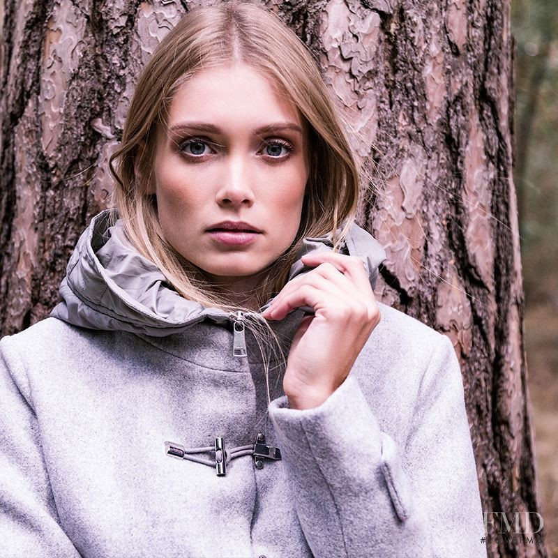 Karoline Seul featured in  the Zero Into the woods lookbook for Fall 2018