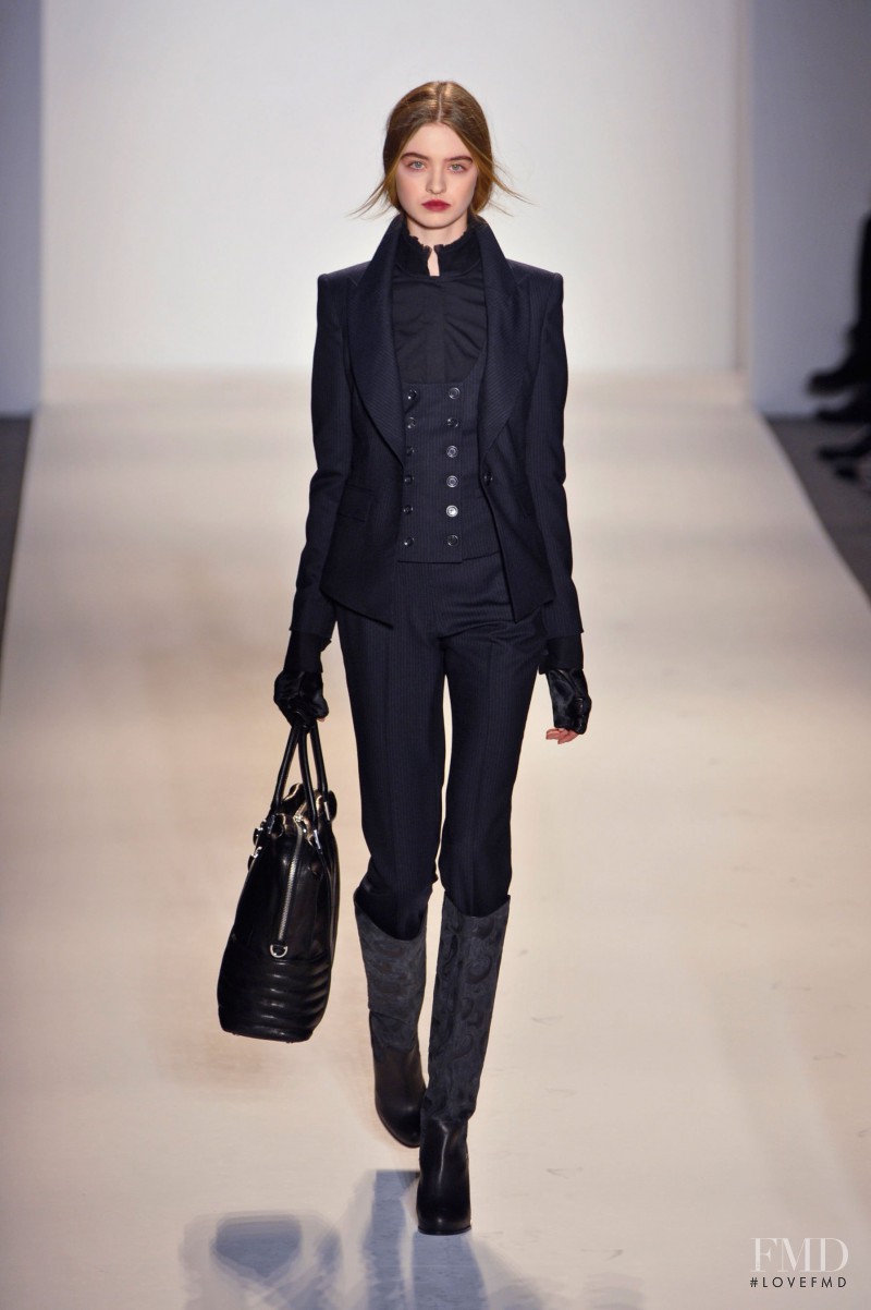 Baylee Soles featured in  the Rachel Zoe fashion show for Autumn/Winter 2013
