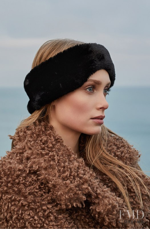 Karoline Seul featured in  the Seeberger Hats advertisement for Autumn/Winter 2019